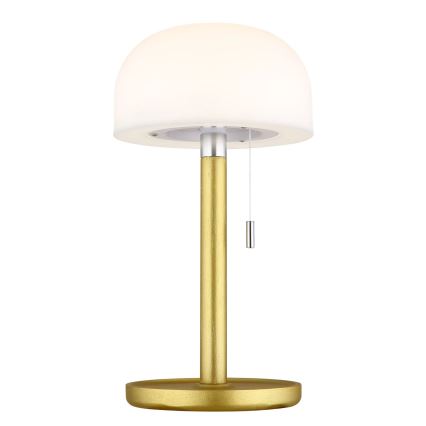 Globo - LED Nabíjacia stolná lampa LED/1,5W/3,7V 3000/4200/6000K 1800mAh mosadz