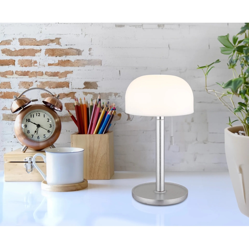 Globo - LED Nabíjacia stolná lampa LED/1,5W/3,7V 3000/4200/6000K 1800mAh strieborná