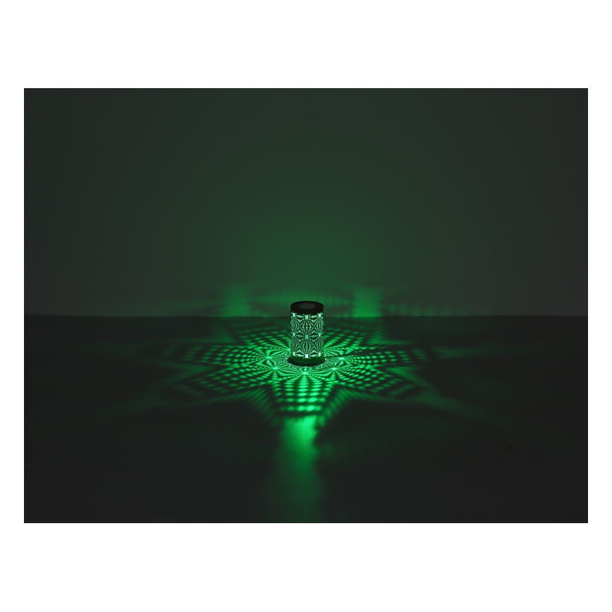 Globo - LED RGB Dotyková nabíjacia stolná lampa LED/1W/5V 500 mAh hnedá