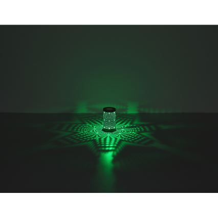 Globo - LED RGB dotyková nabíjacia stolná lampa LED/1W/5V 500 mAh hnedá