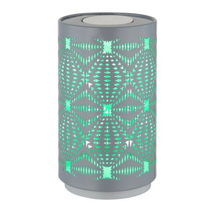 Globo - LED RGB dotyková nabíjacia stolná lampa LED/1W/5V 500 mAh sivá