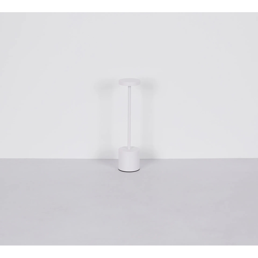 Globo - LED Stmievateľná dotyková stolná lampa LED/1,2W/3,7V 2000K/3500K/7000K 1200 mAh USB biela