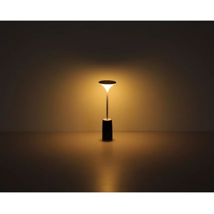 Globo - LED Stmievateľná nabíjacia dotyková stolná lampa LED/1,2W/3,7V 3000K 1500mAh čierna