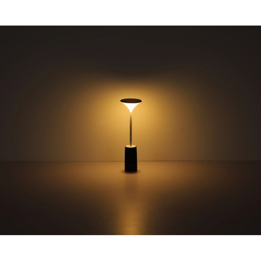 Globo - LED Stmievateľná nabíjacia dotyková stolná lampa LED/1,2W/3,7V 3000K 1500mAh čierna