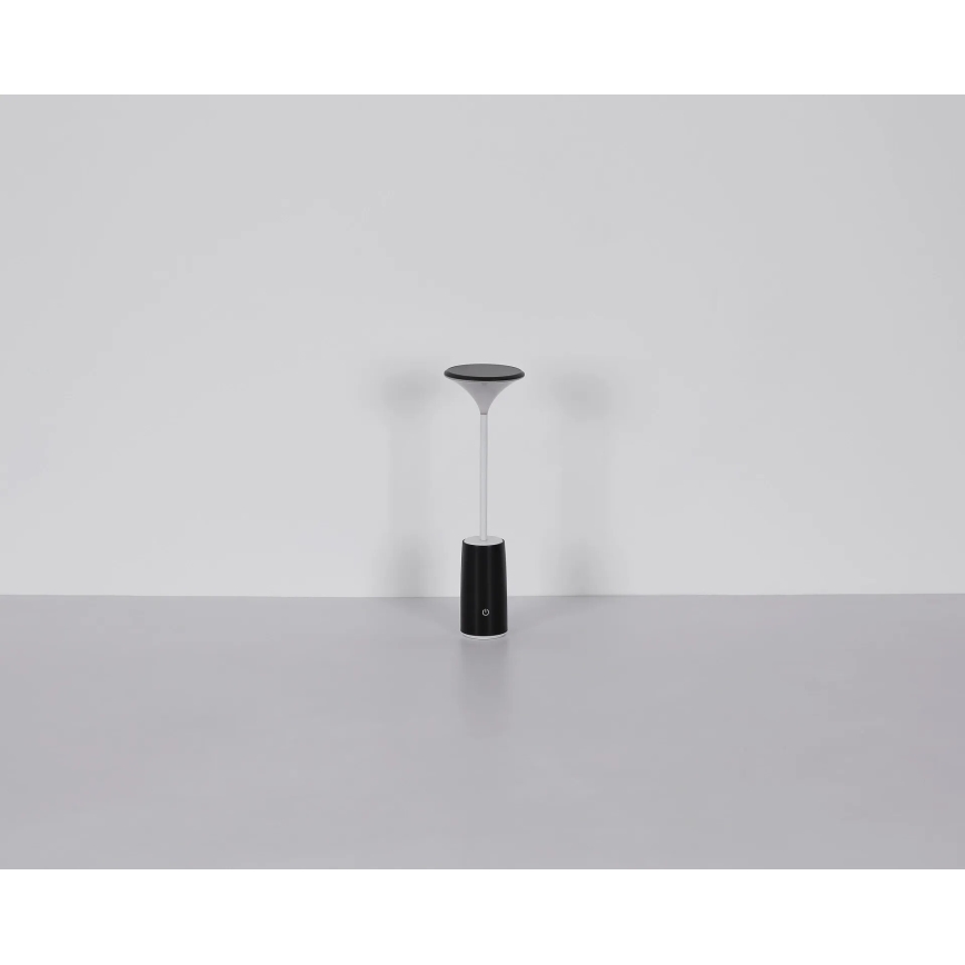 Globo - LED Stmievateľná nabíjacia dotyková stolná lampa LED/1,2W/3,7V 3000K 1500mAh čierna