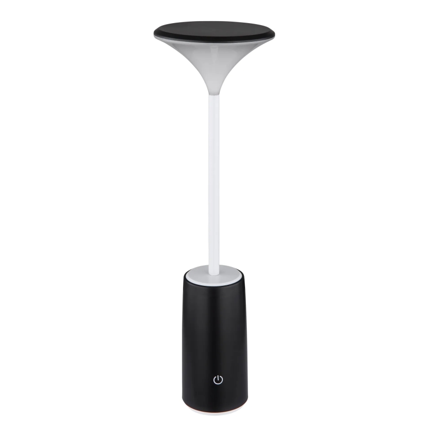 Globo - LED Stmievateľná nabíjacia dotyková stolná lampa LED/1,2W/3,7V 3000K 1500mAh čierna