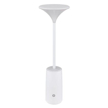 Globo - LED Stmievateľná nabíjacia dotyková stolná lampa LED/1,2W/3,7V 3000K 1500mAh biela