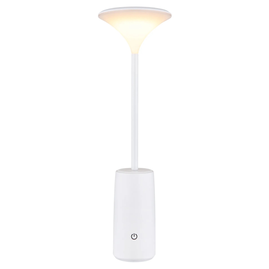Globo - LED Stmievateľná nabíjacia dotyková stolná lampa LED/1,2W/3,7V 3000K 1500mAh biela