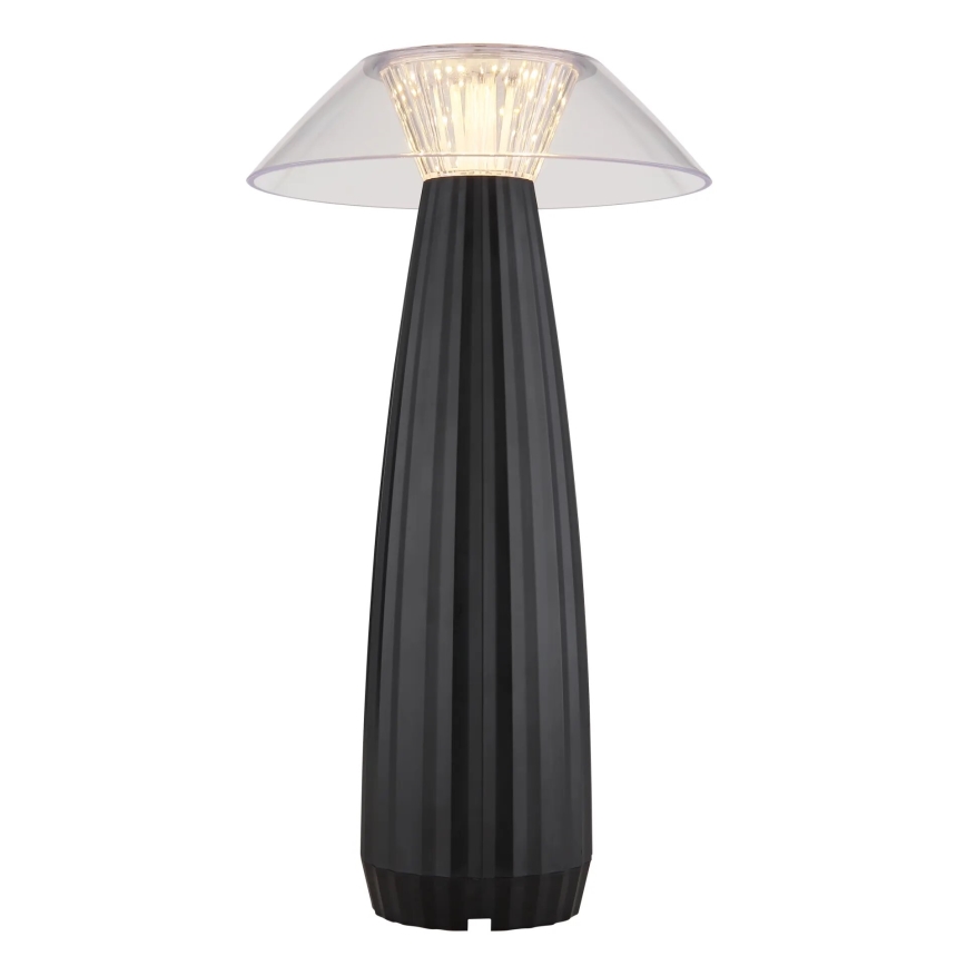Globo - LED Stmievateľná nabíjacia dotyková stolná lampa LED/1W/3,7V 3000K 1200mAh čierna