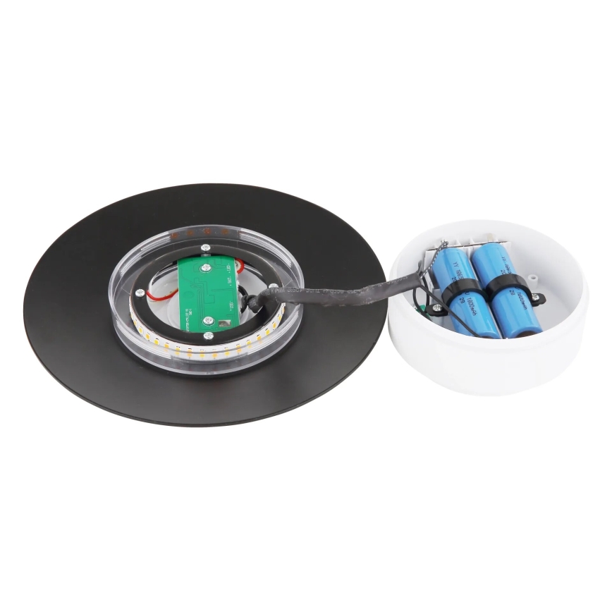 Globo - LED Vonkajšia nabíjacia dotyková stolná lampa LED/3W/3,7V 1800/2700/3000K IP44 1800 mAh šedá