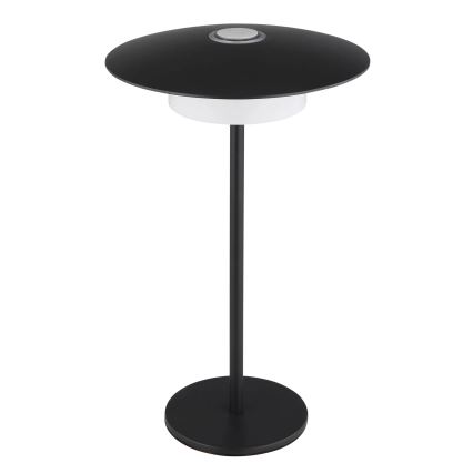 Globo - LED Vonkajšia nabíjacia dotyková stolná lampa LED/3W/3,7V 1800/2700/3000K IP44 1800 mAh čierna