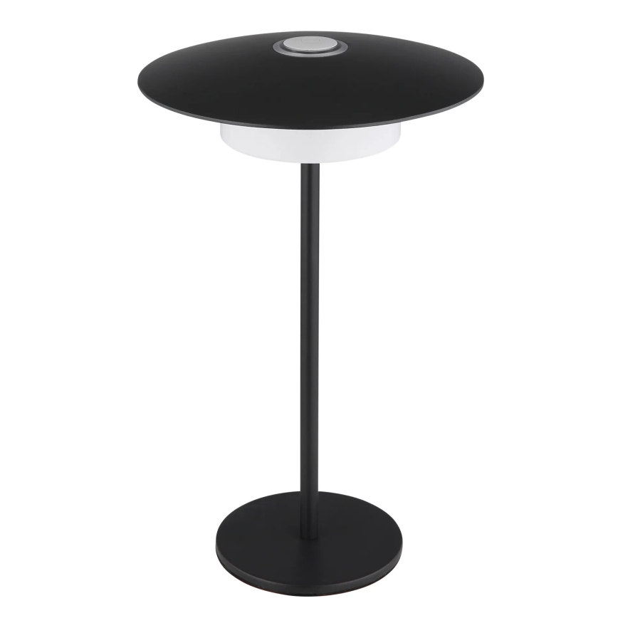 Globo - LED Vonkajšia nabíjacia dotyková stolná lampa LED/3W/3,7V 1800/2700/3000K IP44 1800 mAh čierna