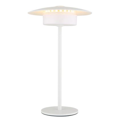 Globo - LED Vonkajšia nabíjacia dotyková stolná lampa LED/3W/3,7V 1800/2700/3000K IP44 1800 mAh biela