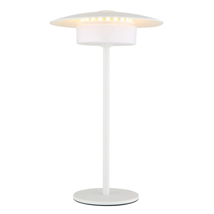 Globo - LED Vonkajšia nabíjacia dotyková stolná lampa LED/3W/3,7V 1800/2700/3000K IP44 1800 mAh biela