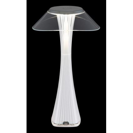 Globo - LED Stmievateľná nabíjacia stolná lampa LED/2,5W/3,7V 1200mAh 2700K/4500K/6500K biela