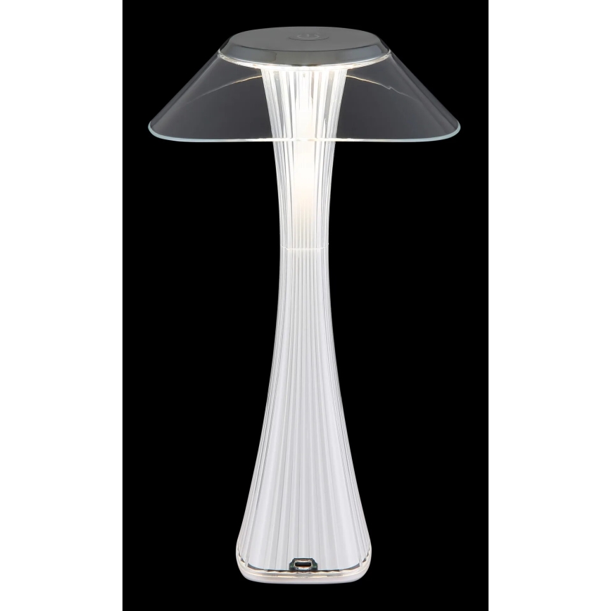 Globo - LED Stmievateľná nabíjacia stolná lampa LED/2,5W/3,7V 1200mAh 2700K/4500K/6500K biela