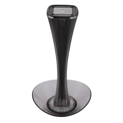 Globo - LED Stmievateľná nabíjacia stolná lampa LED/2,5W/3,7V 1200mAh 2700K/4500K/6500K čierna