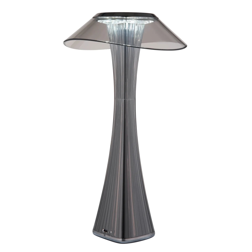 Globo - LED Stmievateľná nabíjacia stolná lampa LED/2,5W/3,7V 1200mAh 2700K/4500K/6500K čierna