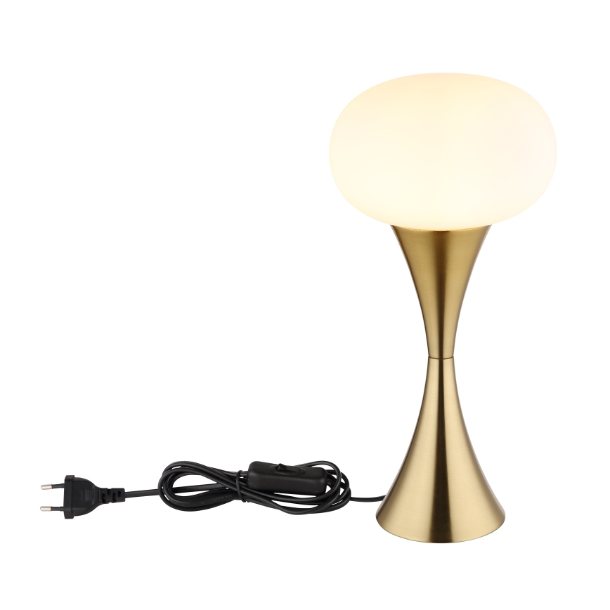Globo - Stolná lampa 1xE14/25W/230V mosadz