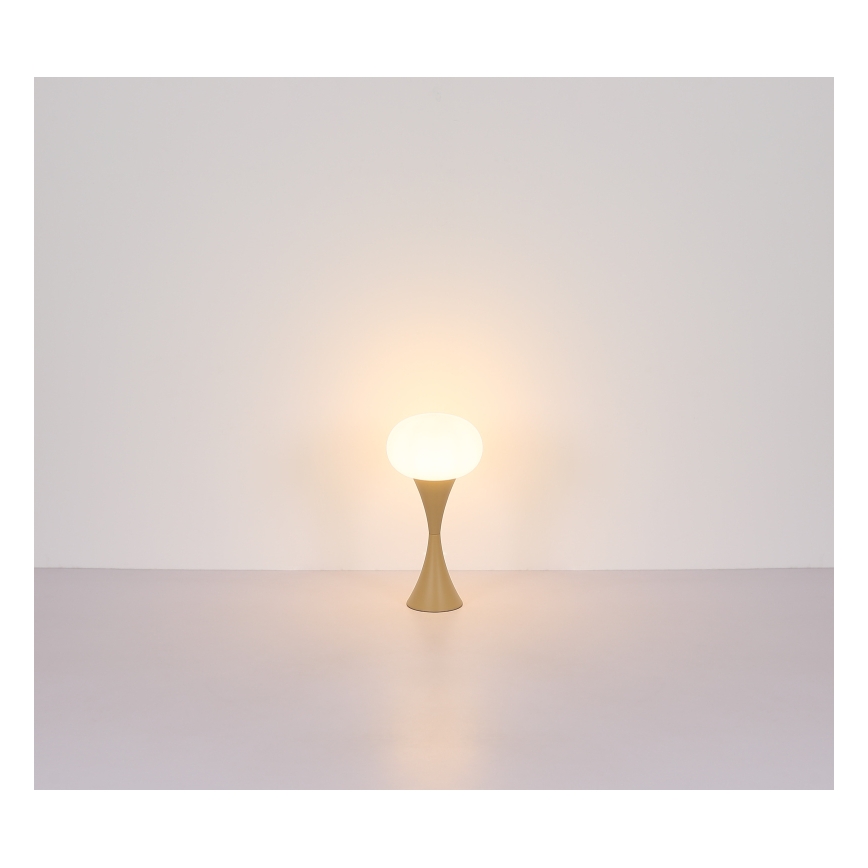 Globo - Stolná lampa 1xE14/25W/230V mosadz