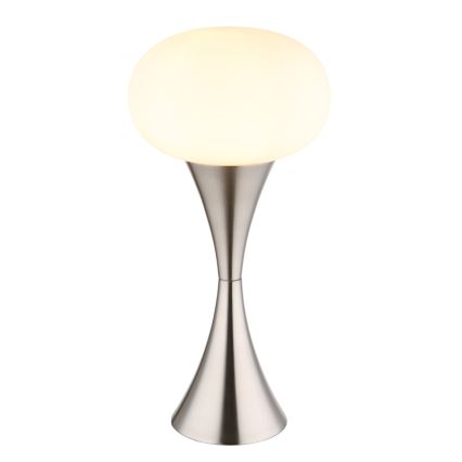 Globo - Stolná lampa 1xE14/25W/230V matný chróm
