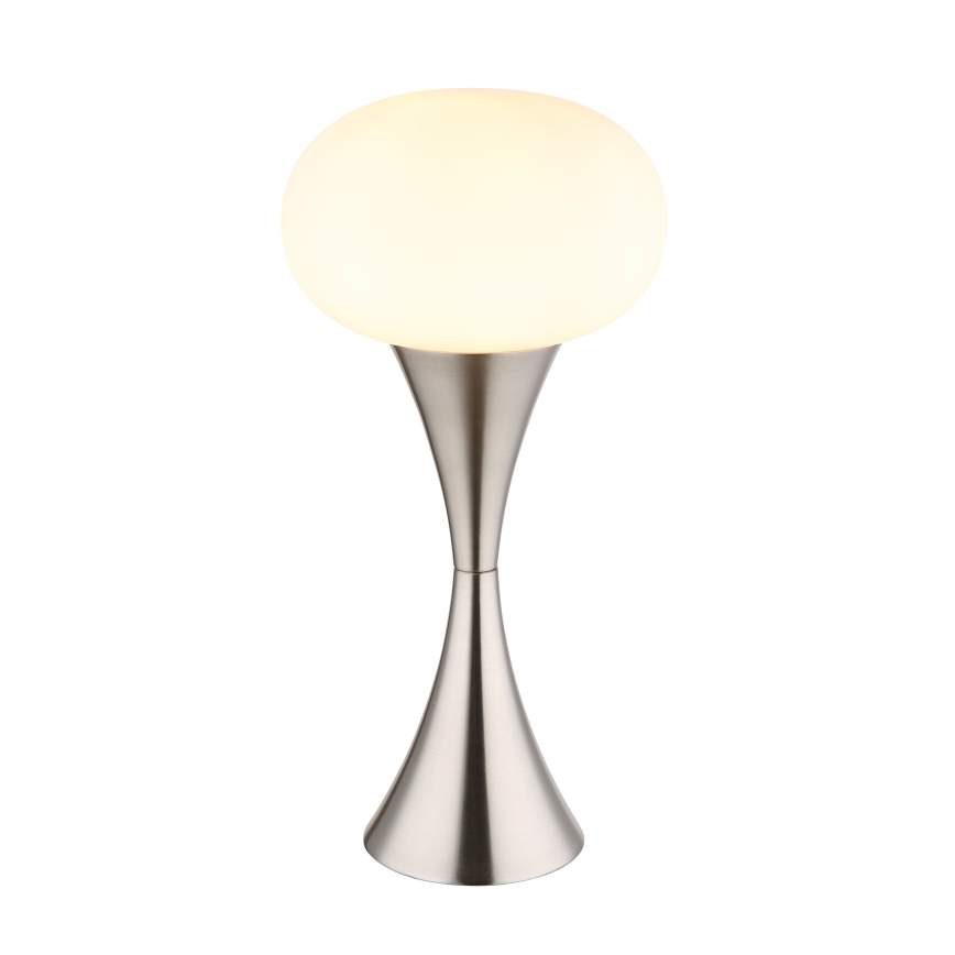 Globo - Stolná lampa 1xE14/25W/230V matný chróm