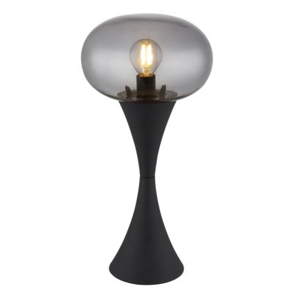 Globo - Stolná lampa 1xE14/25W/230V čierna