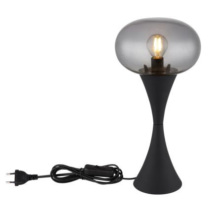 Globo - Stolná lampa 1xE14/25W/230V čierna