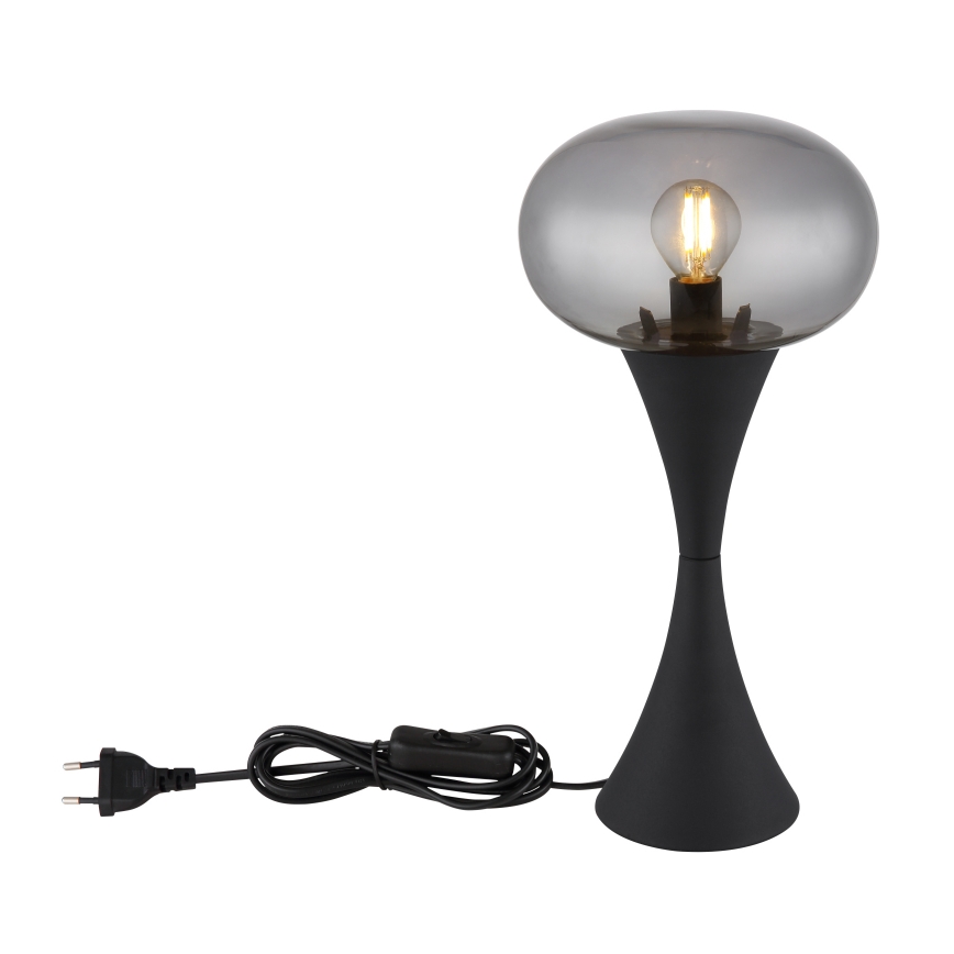 Globo - Stolná lampa 1xE14/25W/230V čierna