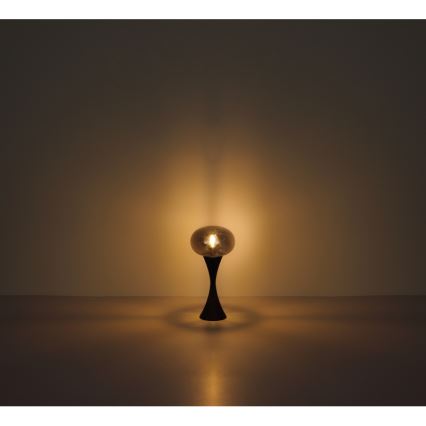 Globo - Stolná lampa 1xE14/25W/230V čierna