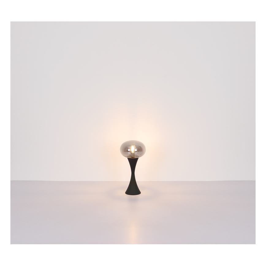 Globo - Stolná lampa 1xE14/25W/230V čierna