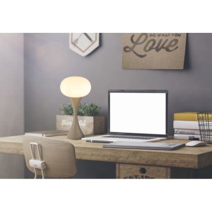 Globo - Stolná lampa 1xE14/25W/230V béžová