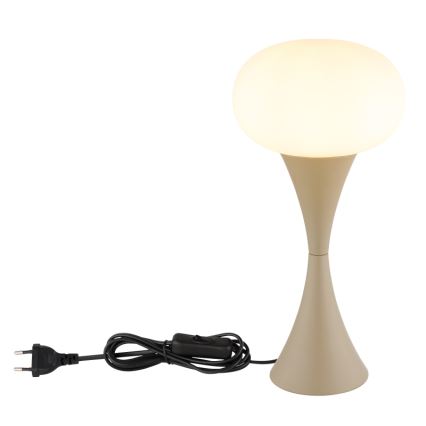 Globo - Stolná lampa 1xE14/25W/230V béžová