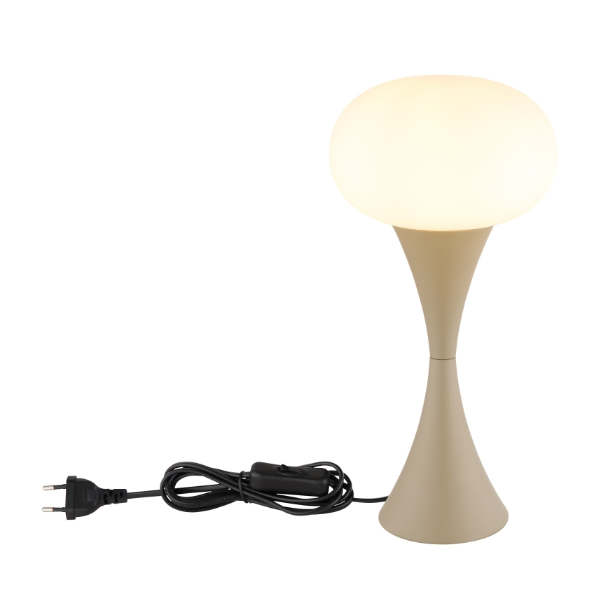 Globo - Stolná lampa 1xE14/25W/230V béžová