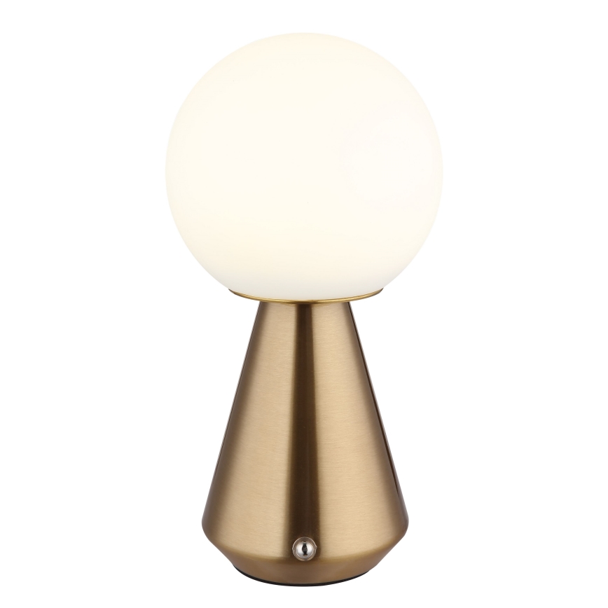 Globo - LED Stmievateľná dotyková vonkajšia stolná lampa LED/1,5W/5V 3000/4500/6500K 1800 mAh IP41 medená