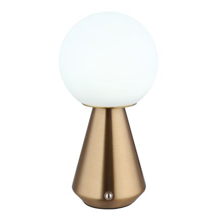 Globo - LED Stmievateľná dotyková vonkajšia stolná lampa LED/1,5W/5V 3000/4500/6500K 1800 mAh IP41 medená