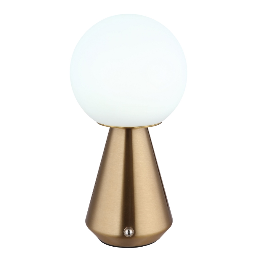 Globo - LED Stmievateľná dotyková vonkajšia stolná lampa LED/1,5W/5V 3000/4500/6500K 1800 mAh IP41 medená