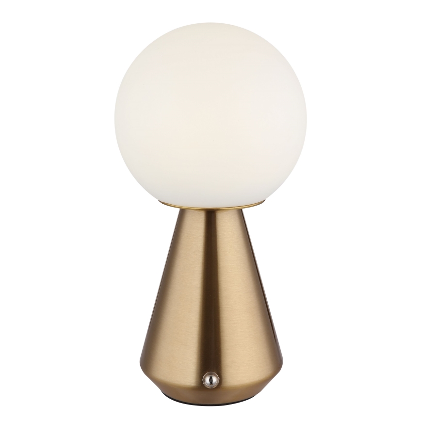 Globo - LED Stmievateľná dotyková vonkajšia stolná lampa LED/1,5W/5V 3000/4500/6500K 1800 mAh IP41 medená