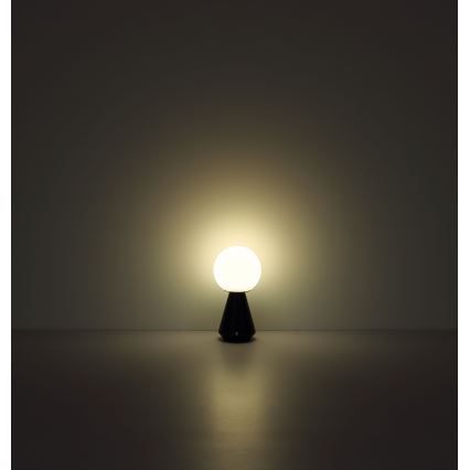 Globo - LED Stmievateľná dotyková vonkajšia stolná lampa LED/1,5W/5V 3000/4500/6500K 1800 mAh IP41 čierna