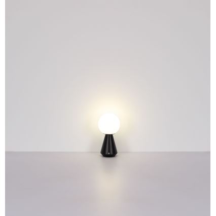 Globo - LED Stmievateľná dotyková vonkajšia stolná lampa LED/1,5W/5V 3000/4500/6500K 1800 mAh IP41 čierna