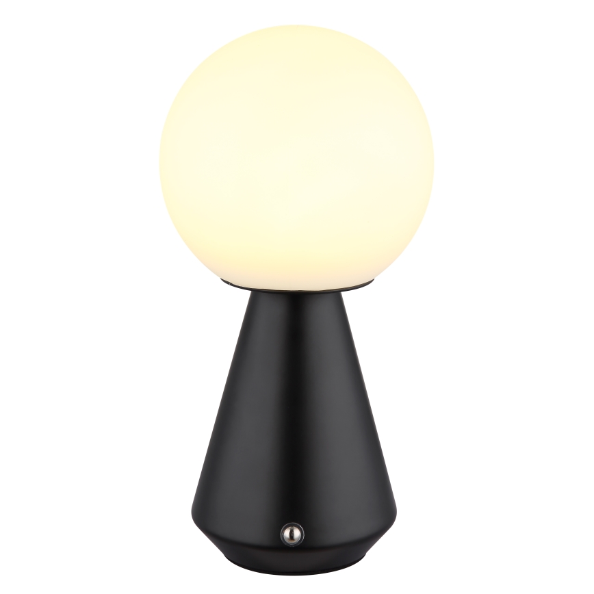 Globo - LED Stmievateľná dotyková vonkajšia stolná lampa LED/1,5W/5V 3000/4500/6500K 1800 mAh IP41 čierna