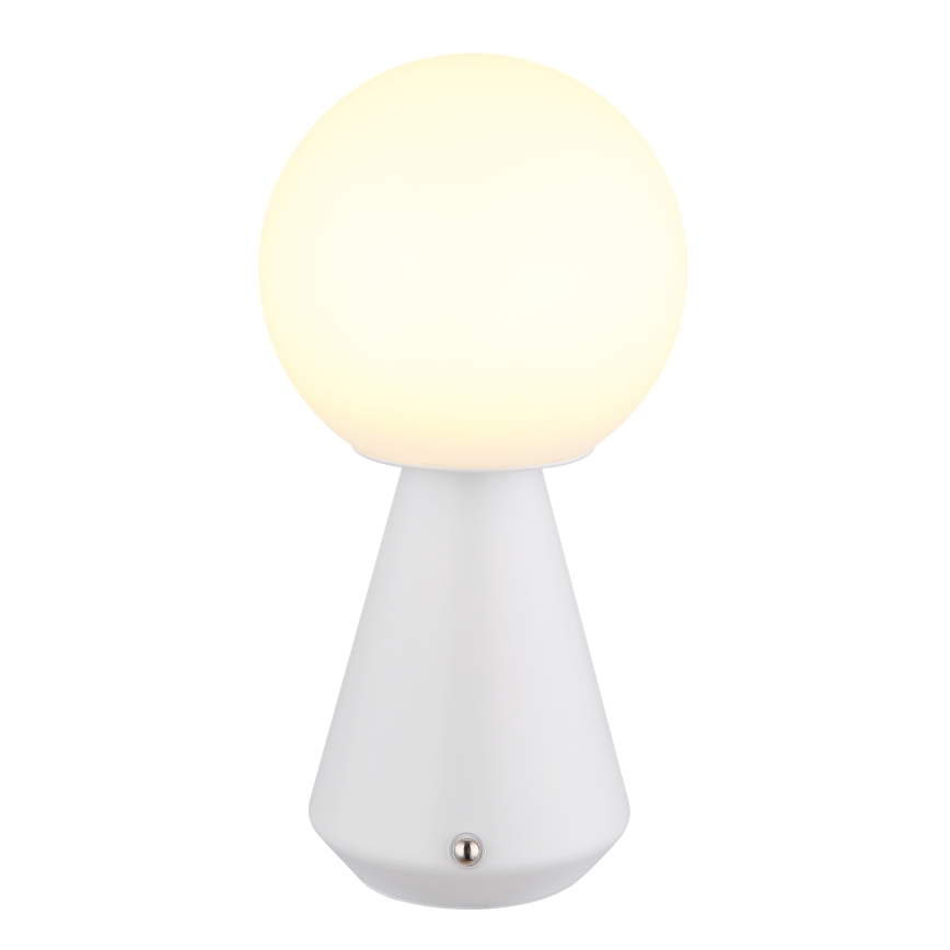 Globo - LED Stmievateľná dotyková vonkajšia stolná lampa LED/1,5W/5V 3000/4500/6500K 1800 mAh IP41 biela