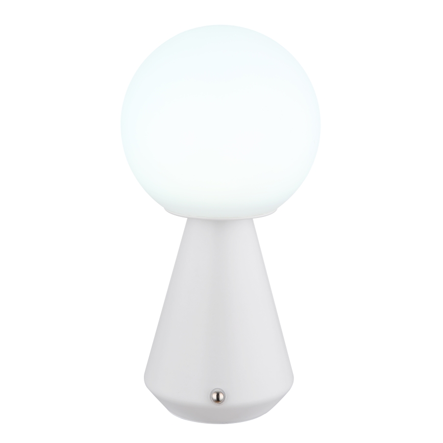 Globo - LED Stmievateľná dotyková vonkajšia stolná lampa LED/1,5W/5V 3000/4500/6500K 1800 mAh IP41 biela