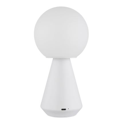 Globo - LED Stmievateľná dotyková vonkajšia stolná lampa LED/1,5W/5V 3000/4500/6500K 1800 mAh IP41 biela