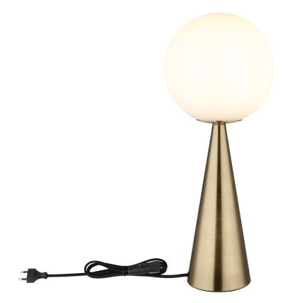 Globo - Stolná lampa 1xE27/40W/230V mosadz