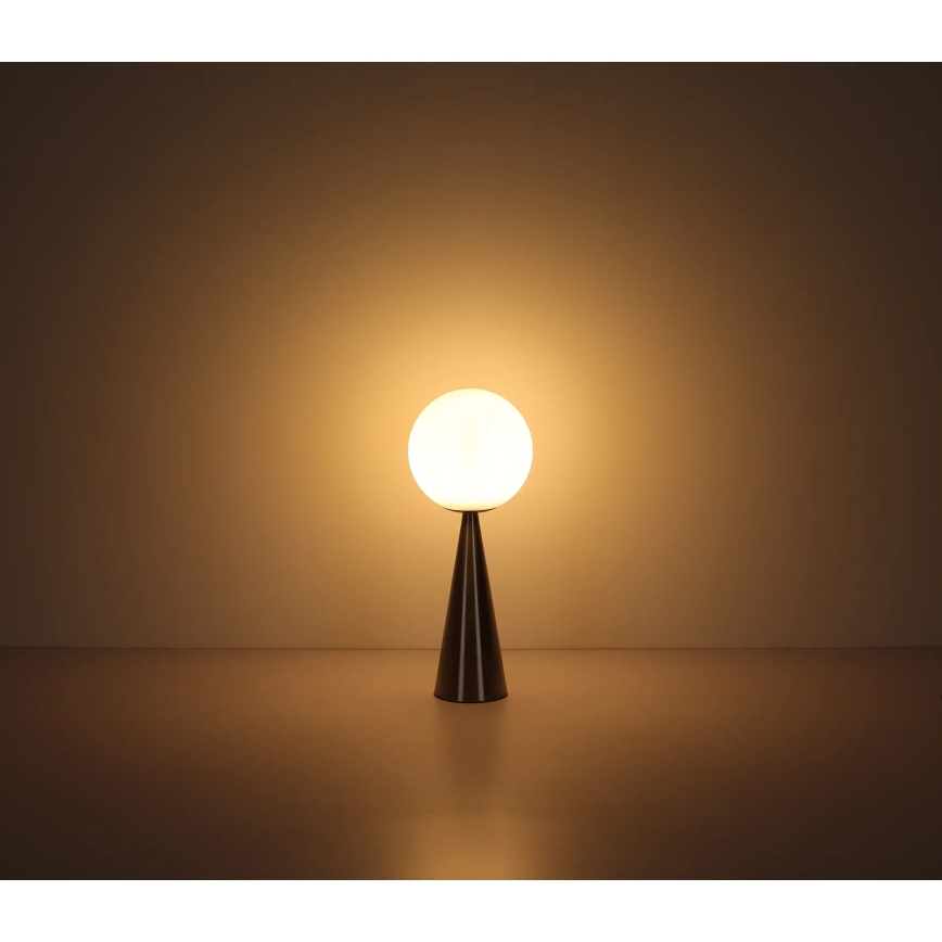 Globo - Stolná lampa 1xE27/40W/230V matný chróm