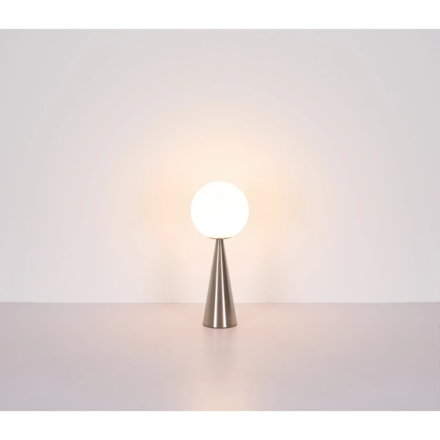Globo - Stolná lampa 1xE27/40W/230V matný chróm