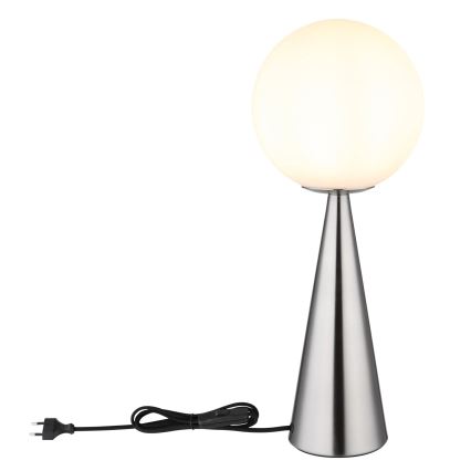 Globo - Stolná lampa 1xE27/40W/230V matný chróm