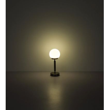 Globo - LED Stmievateľná nabíjacia dotyková stolná lampa LED/2,5W/5V 1800mAh 2700/4000/6500K antracit