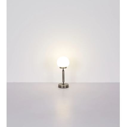 Globo - LED Stmievateľná nabíjacia dotyková stolná lampa LED/2,5W/5V 1800mAh 2700/4000/6500K antracit